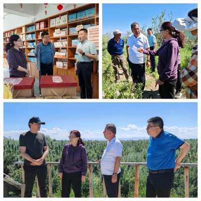 內(nèi)蒙古自治區(qū)林業(yè)科學(xué)研究院黨委書記王莉英一行赴新疆維吾爾自治區(qū)考察學(xué)習(xí)林業(yè)產(chǎn)品銷售